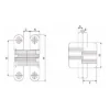 zinc alloy concealed cabinet hinge for furniture and kitchen cabinets