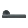 brass lever handle with escutcheon plate for interior and main doors