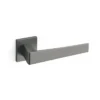 brass lever handle with escutcheon plate for interior and main doors