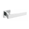 brass lever handle with escutcheon plate for interior and main doors