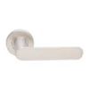 EuroArt Stainless Steel Lever 130mm Satin Stainless Steel British Hardware