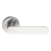 EuroArt Stainless Steel Lever 130mm Satin Stainless Steel British Hardware