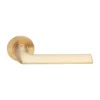 EuroArt premiour modern entrance door lever handle with escutcheon