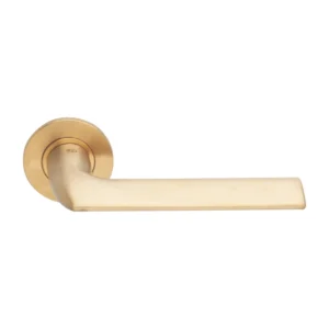 EuroArt premiour modern entrance door lever handle with escutcheon