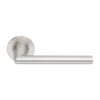EuroArt Stainless Steel Lever 139mm Satin Stainless Steel British Hardware