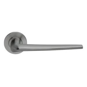 EuroArt premiour modern entrance door lever handle with escutcheon