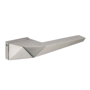 lever handle on square rose with escutcheon for doors, suitable for home doors, office doors, interior doors, premium stainless steel hardware