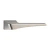 lever handle on square rose with escutcheon for doors, suitable for home doors, office doors, interior doors, premium stainless steel hardware