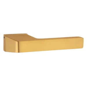 lever handle on square rose with escutcheon for doors, suitable for home doors, office doors, interior doors, premium stainless steel hardware
