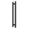 Stainless steel oval T door pull handle for modern doors