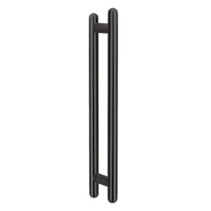 Stainless steel oval T door pull handle for modern doors