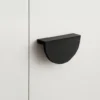 Luna aluminium cabinet knob 112mm modern furniture knob for kitchen and wardrobe cabinets