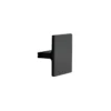 Zamac square cabinet knob 32mm modern furniture knob for kitchen and wardrobe cabinets