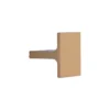 Zamac square cabinet knob 32mm modern furniture knob for kitchen and wardrobe cabinets