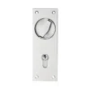 Stainless steel flush cup handle