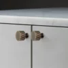 EuroArt brass cabinet knob 30mm modern furniture hardware knob for kitchen and wardrobe cabinets