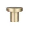 Brass cabinet knob modern furniture hardware knob for kitchen and wardrobe cabinets