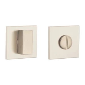 Stainless steel square thumbturn for doors and furniture