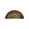 Brass cabinet drawer pull 76mm modern furniture handle for kitchen and wardrobe cabinets