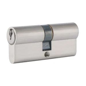 Brass 6 pin 100mm double lock cylinder with keys and SS bolt