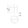 Stainless steel floor mounted cylinder door stop with rubber for doors and furniture