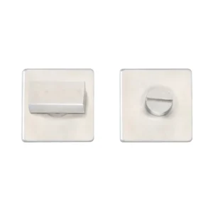 Stainless steel square thumbturn without indicator for doors and furniture