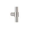 Stainless steel 316 grade T cabinet knob 45mm modern furniture knob for kitchen and wardrobe cabinets