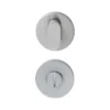 Stainless steel thumbturn without indicator for doors and furniture