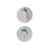 Stainless steel thumbturn without indicator for doors and furniture