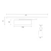 cam action door closer with stainless steel cover and sliding arm for smooth controlled door closing