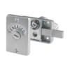 EuroArt satin stainless steel indicator bolt with lock status visibility for privacy doors
