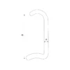 EuroArt SS Cranked Back-to-Back Door Pull Handle