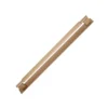 Aluminium Linea on Plate cabinet handle modern furniture handle for kitchen and wardrobe cabinets