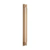 Aluminium Linea on Plate cabinet handle modern furniture handle for kitchen and wardrobe cabinets
