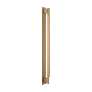 Aluminium Linea on Plate cabinet handle modern furniture handle for kitchen and wardrobe cabinets