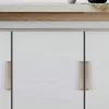 Aluminium Fringe flush pull cabinet handle modern furniture handle for wardrobe cabinets