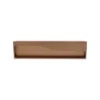 Aluminium Wings flush pull cabinet handle modern furniture handle for wardrobe cabinets