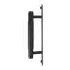 Brass Matrix on Plate cabinet handle modern furniture handle for kitchen and wardrobe cabinets