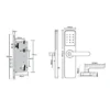 EuroArt Smart Digital Electronic Door Lock Fingerprint Bluetooth