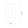 Stainless Steel Narrow Escutcheon