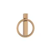 Aluminium round cabinet knob modern furniture knob for kitchen and wardrobe cabinets